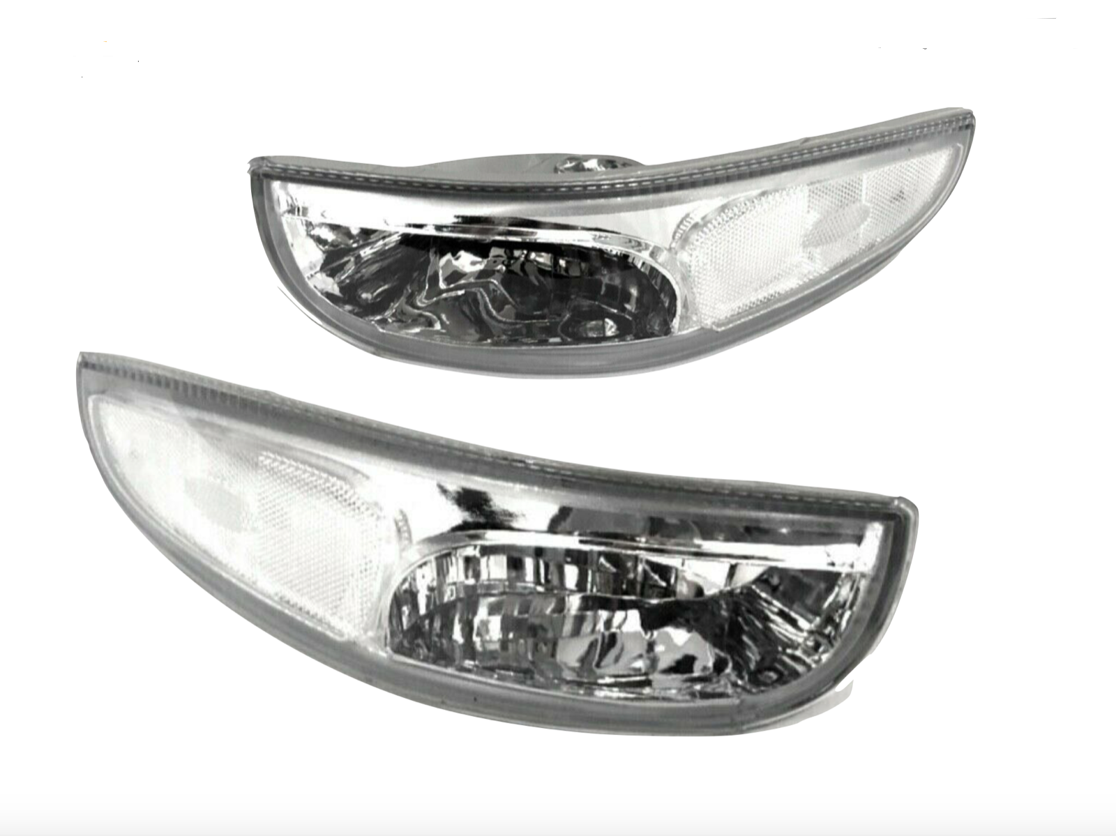 Corvette Crystal Clear Lens Parking Light Set C5 97-04